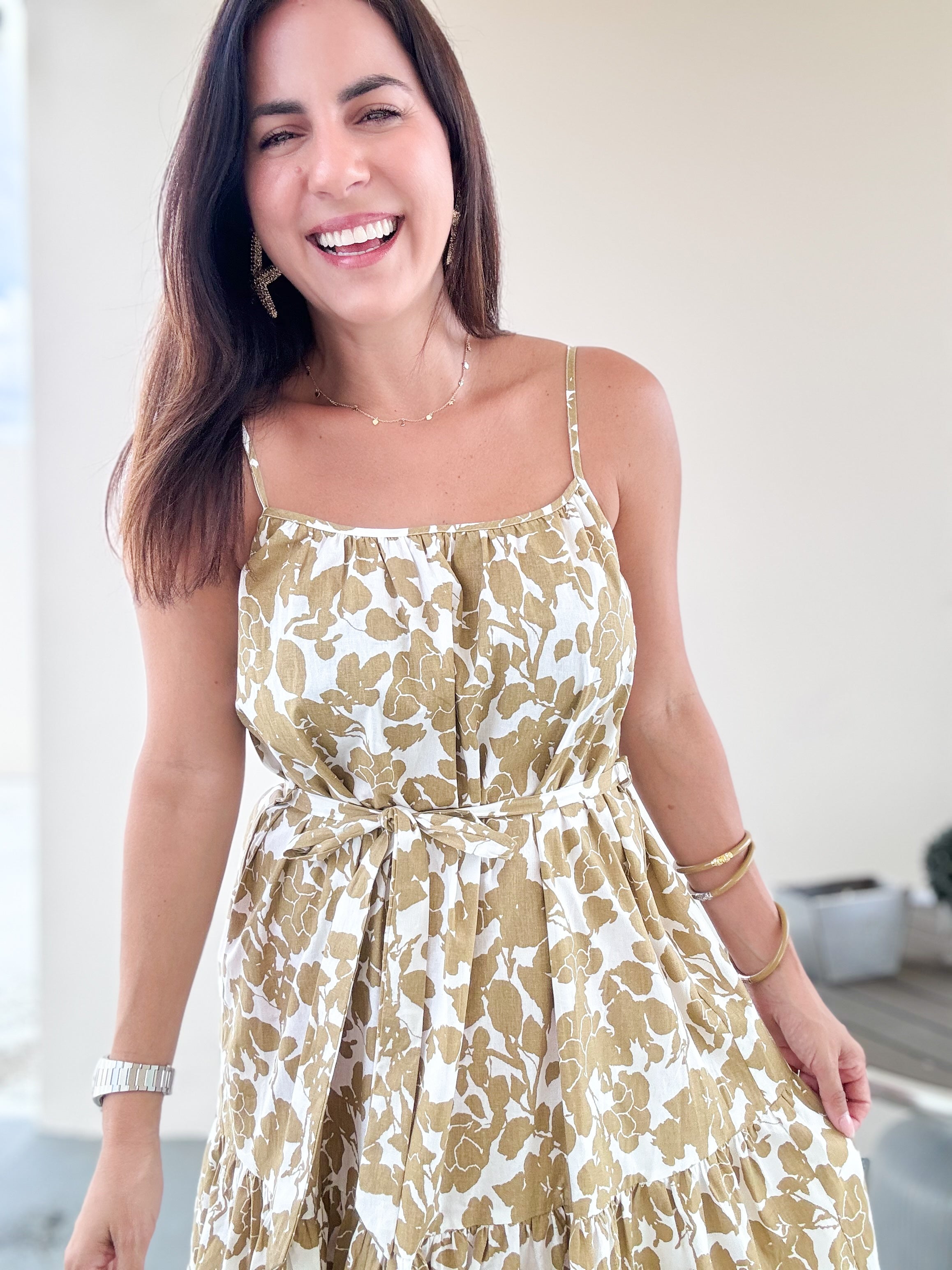 Sienna Ivory Midi Dress