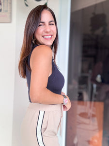 Black Tank Bodysuit