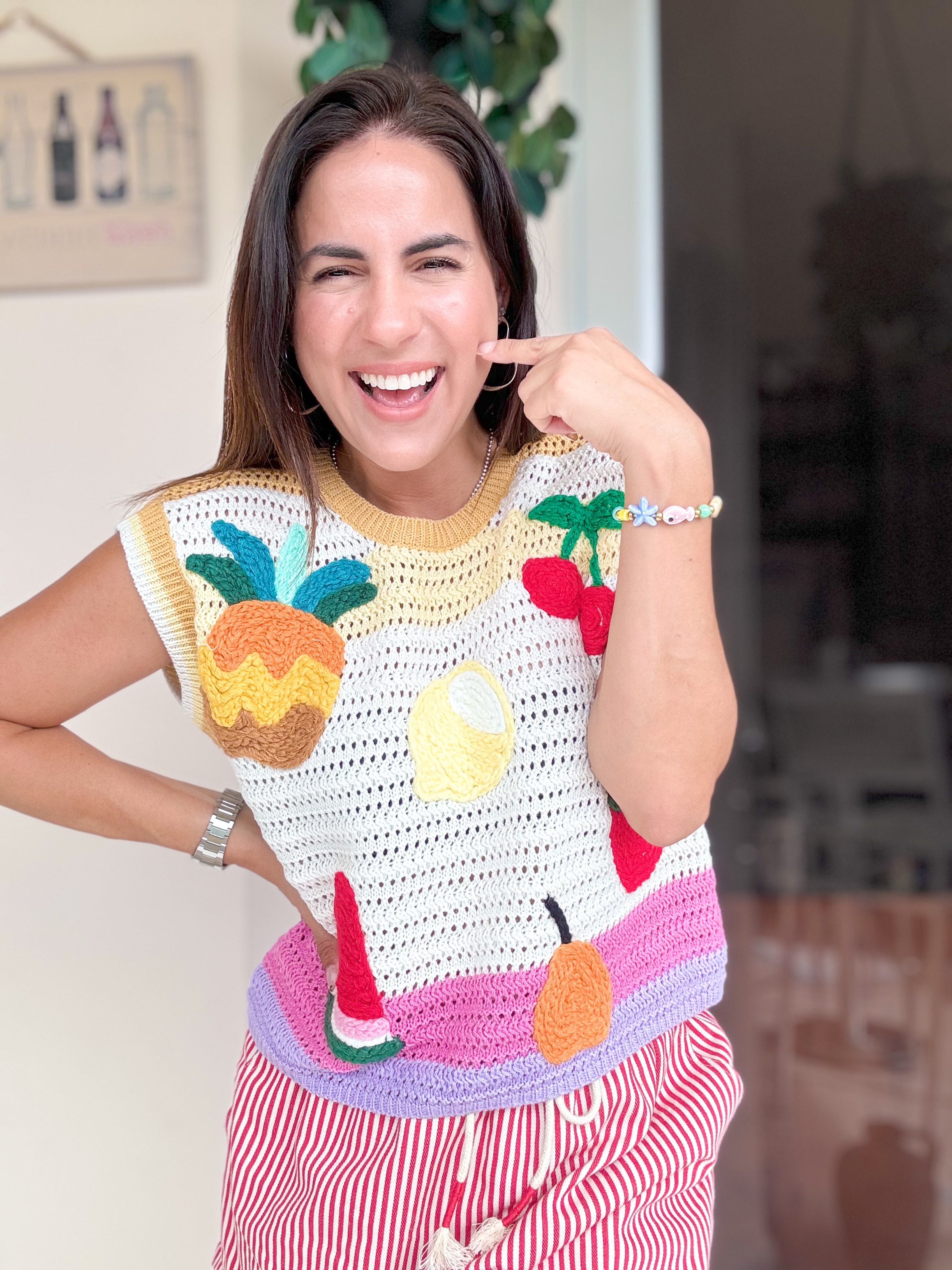 Fruity Knit Top