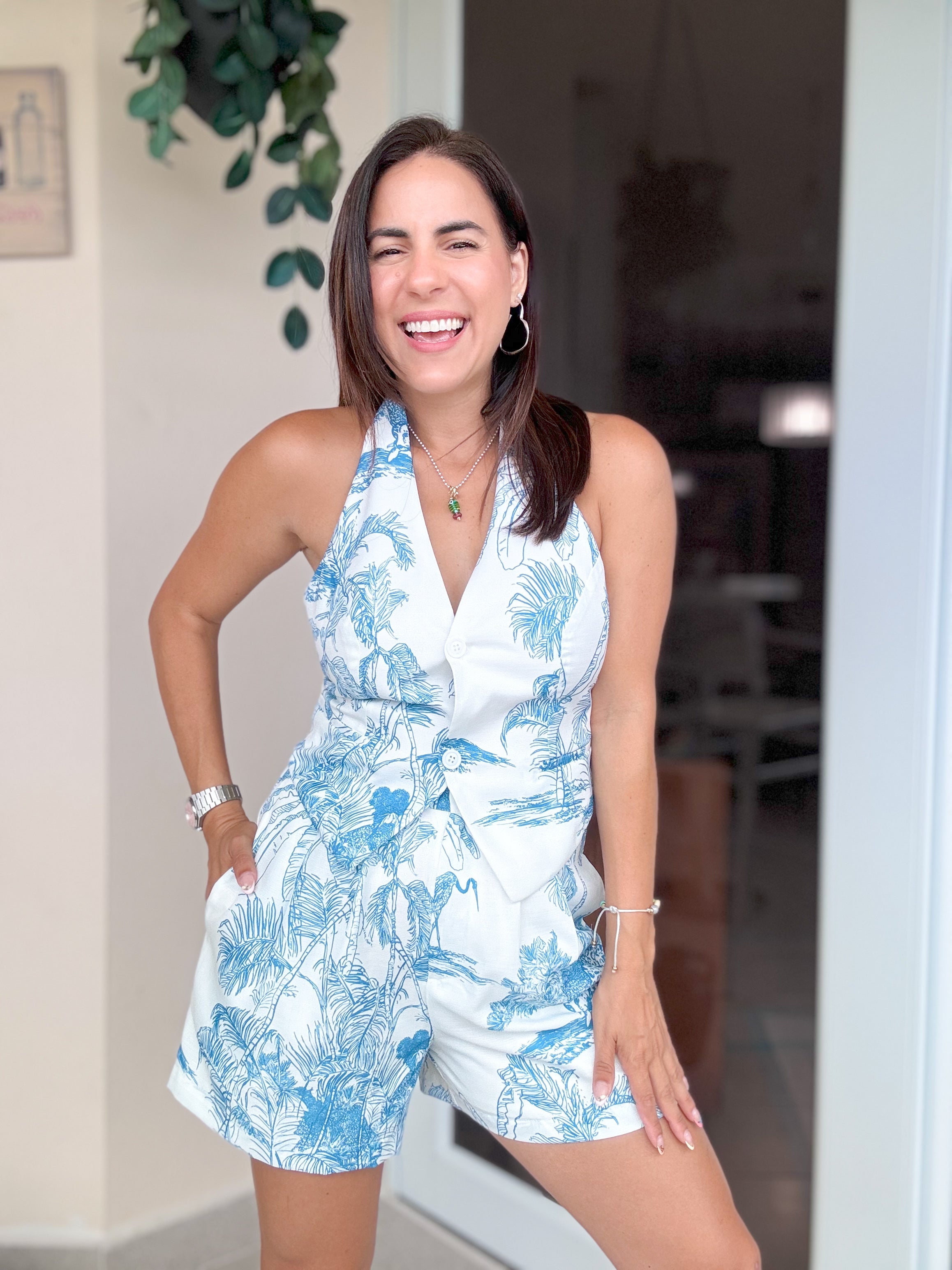 Santorini Vest Set