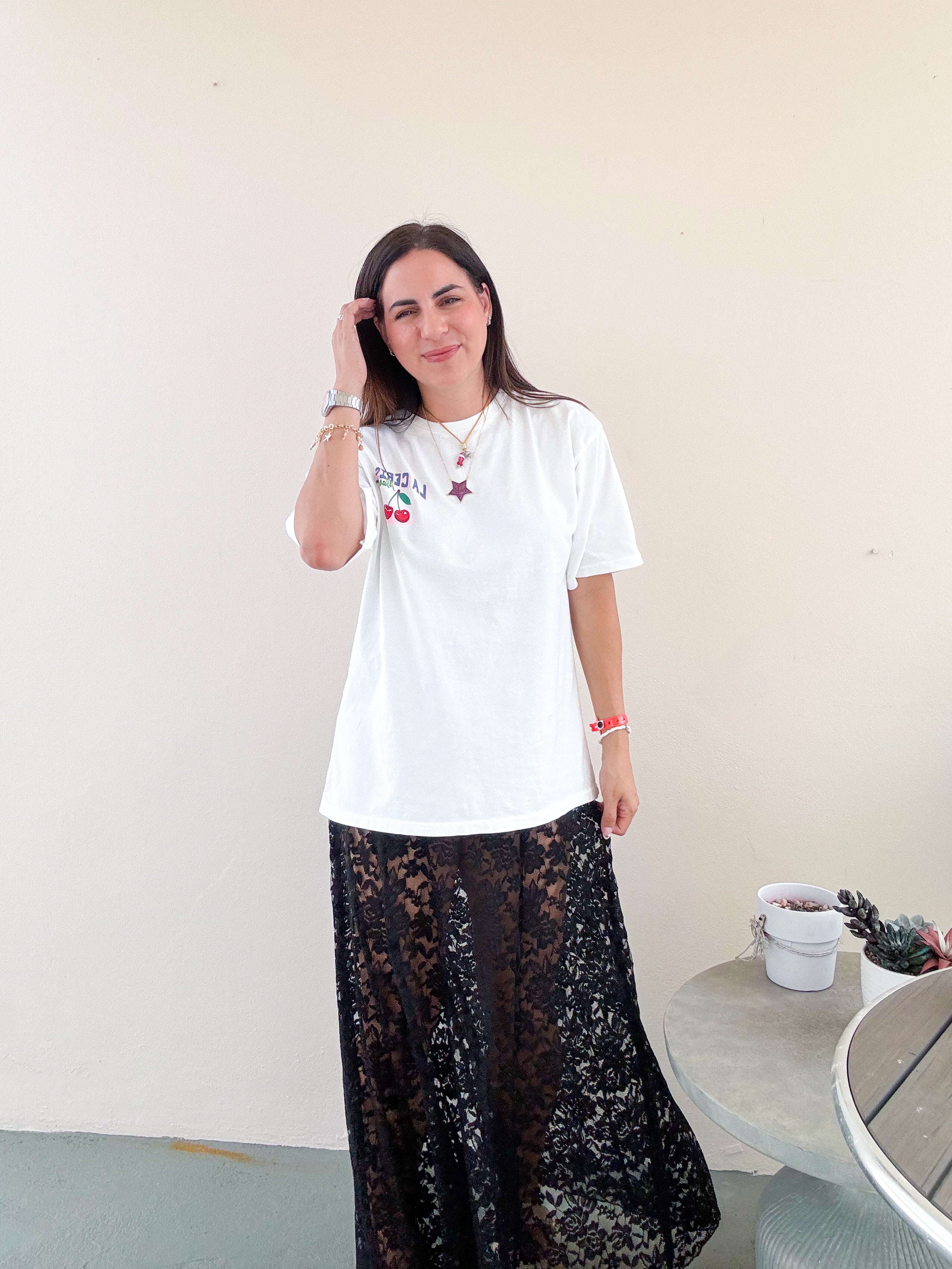 Romantic Lace Maxi Skirt
