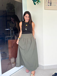 Beverly Stitched Maxi Skirt