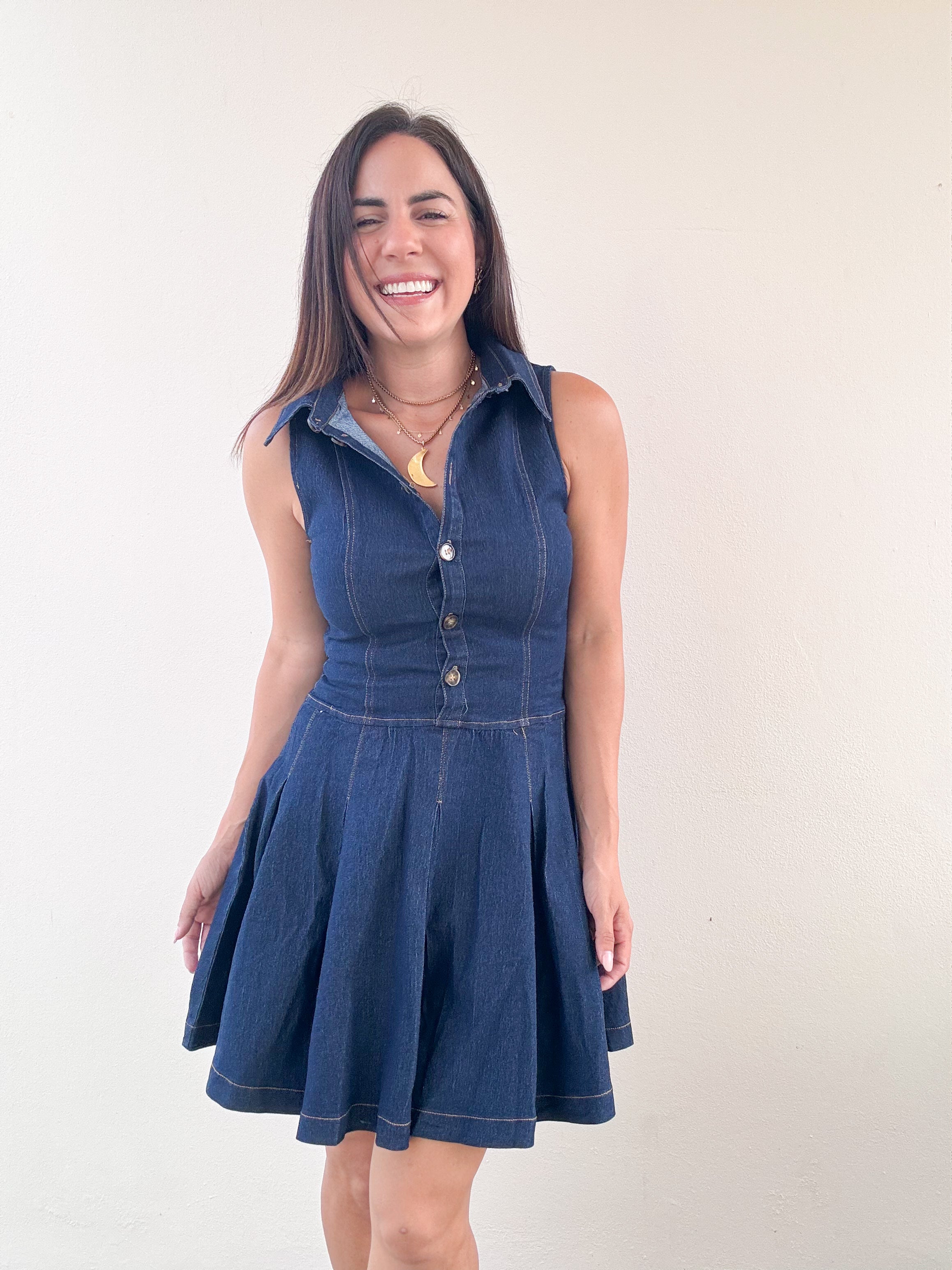 Gracie Denim Dress