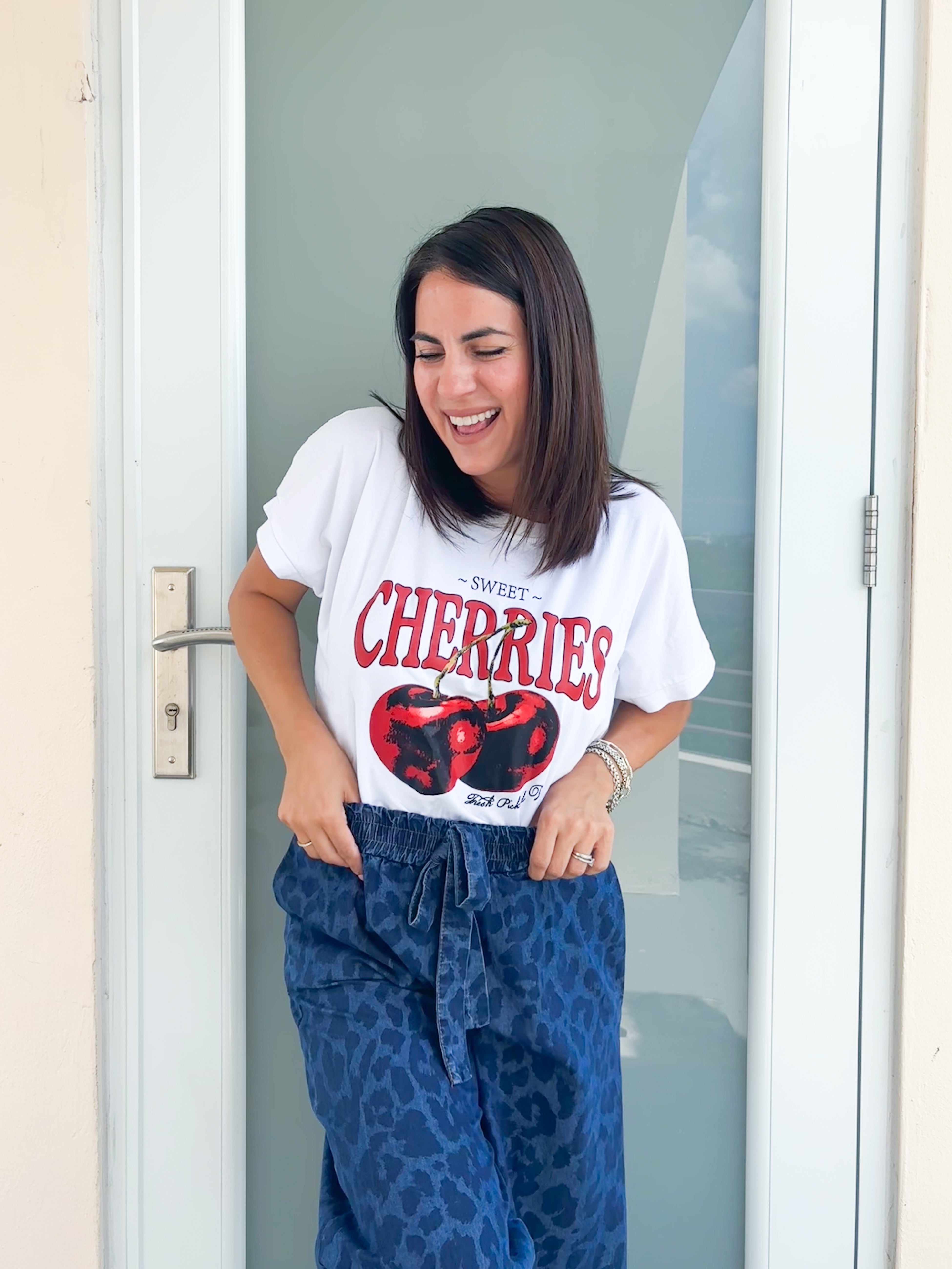 Cherry Print Tshirt