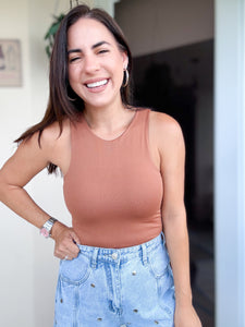 Gingerbread Bodysuit Top