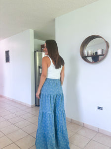Felicia Flower Denim Pants