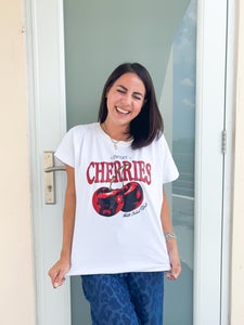 Cherry Print Tshirt