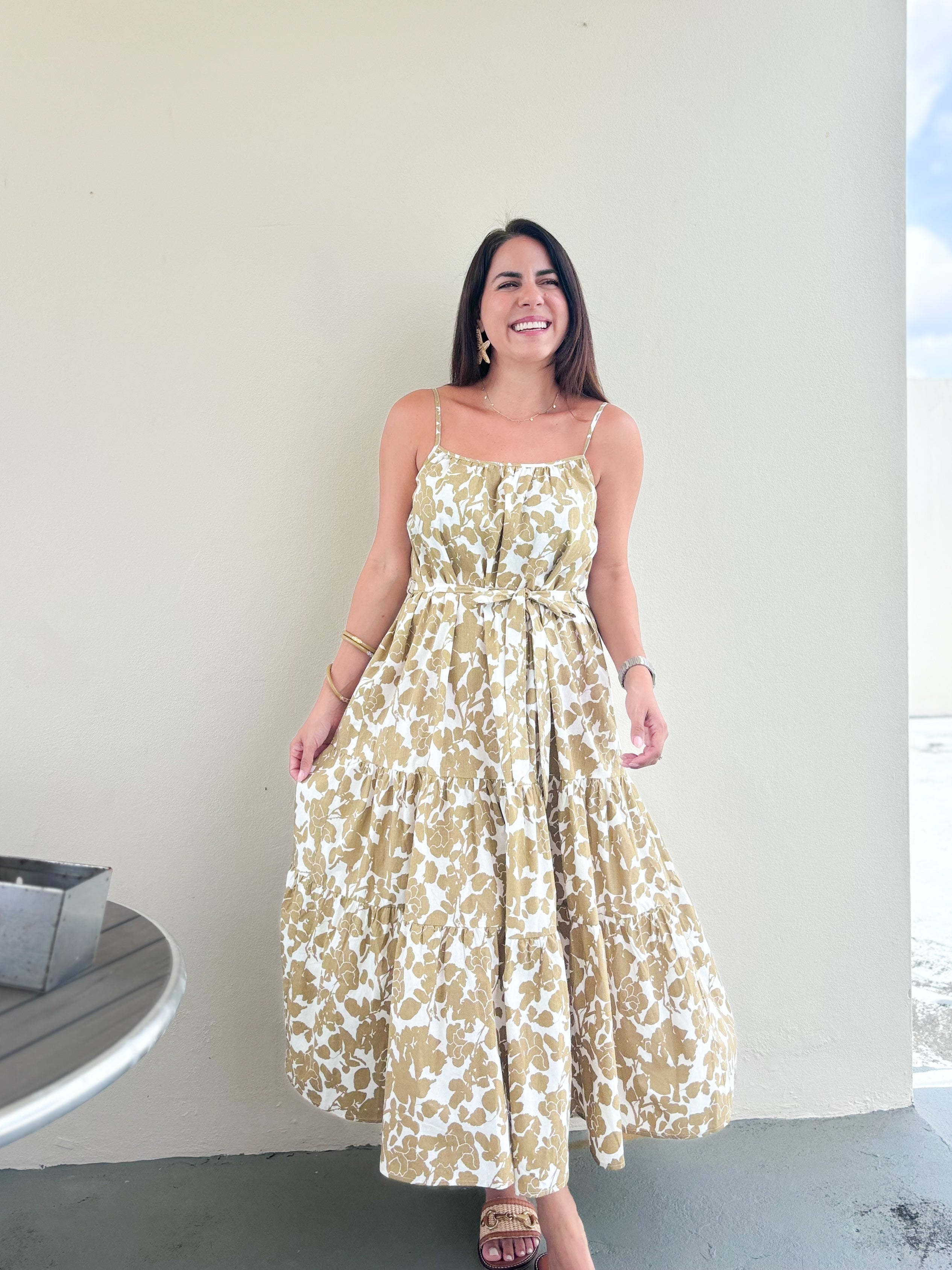 Sienna Ivory Midi Dress