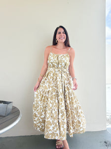 Sienna Ivory Midi Dress