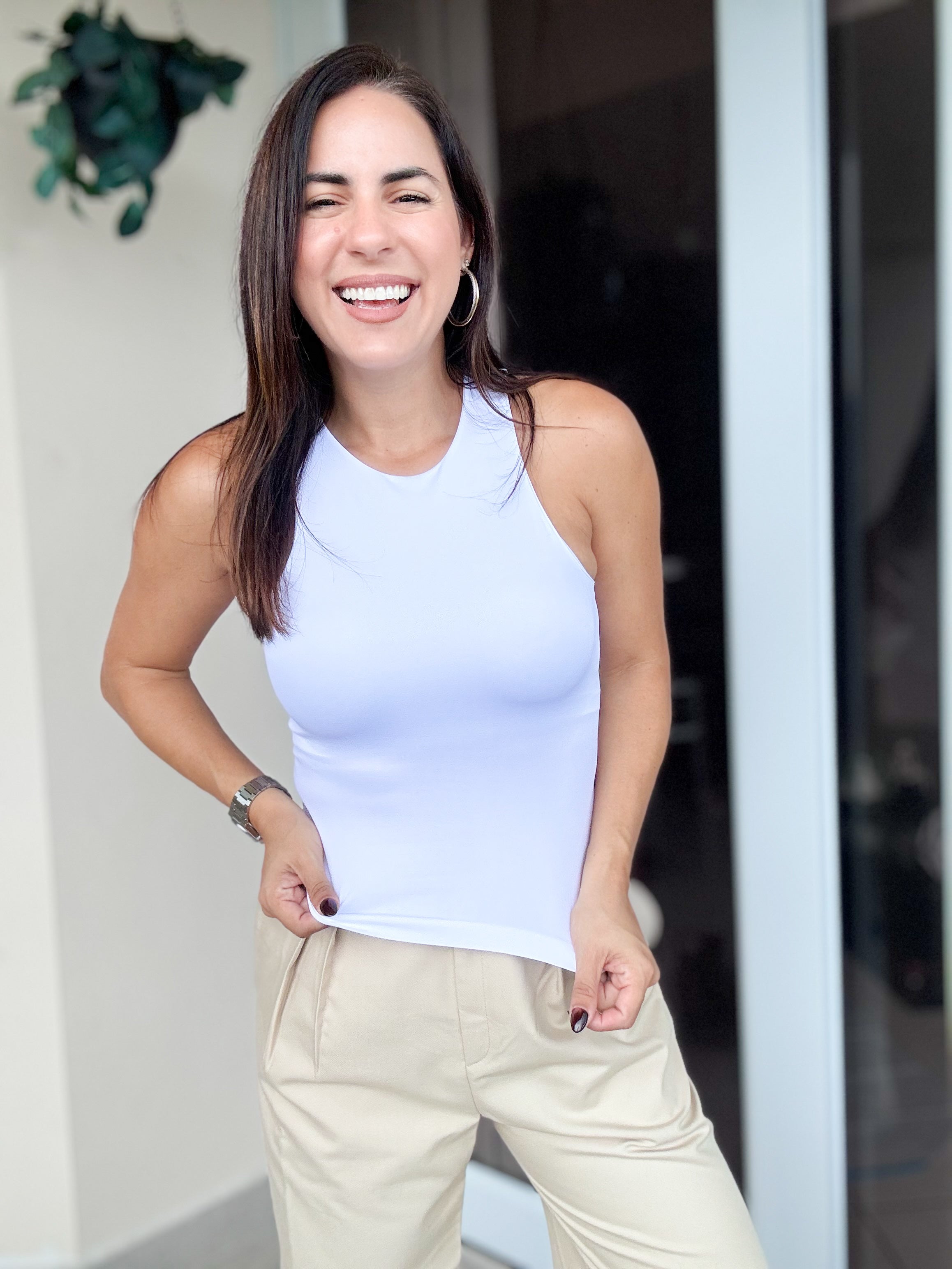 White Basic Tank