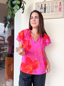 Jane Floral Blouse