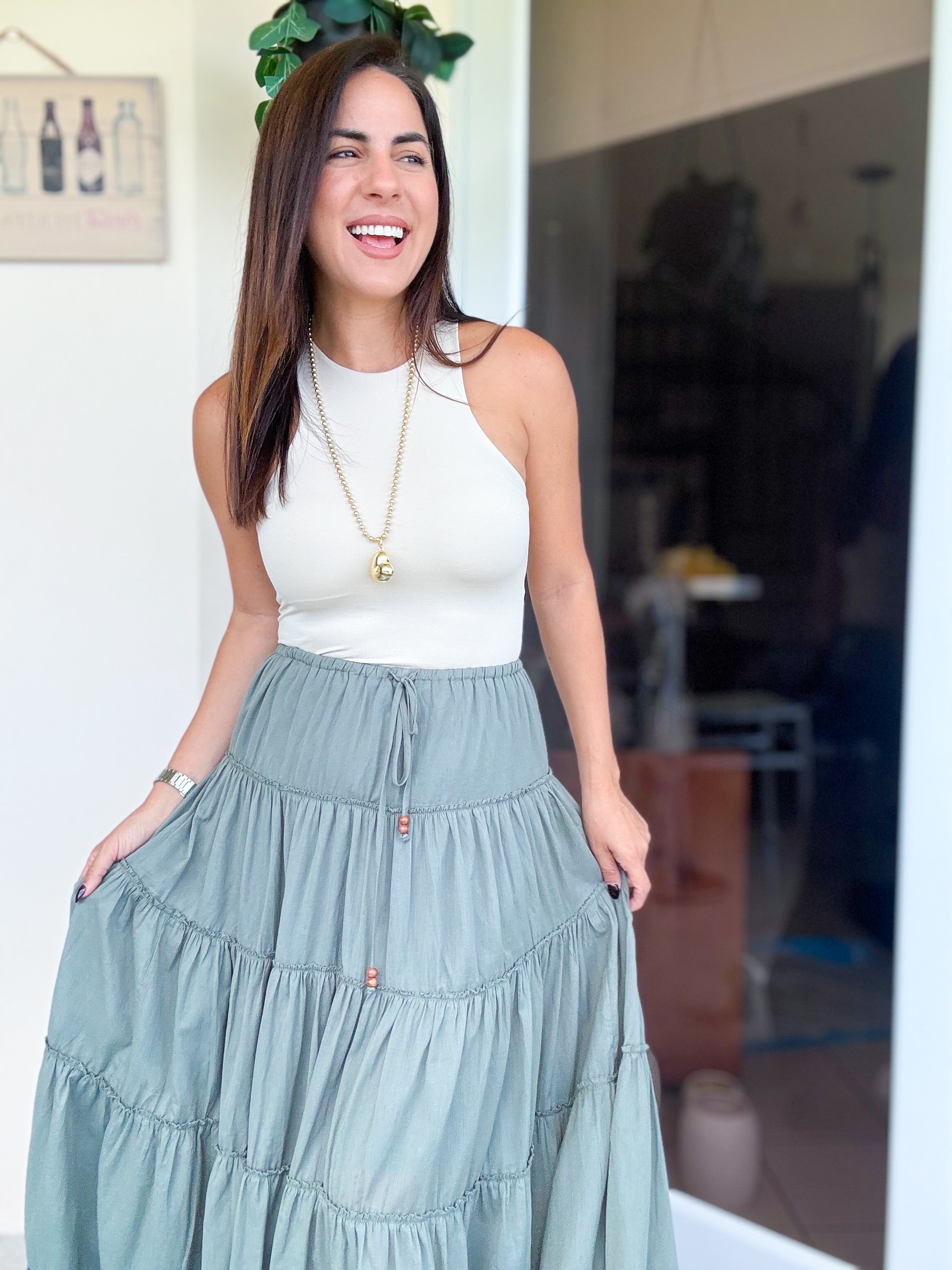 Dill Land Maxi Skirt