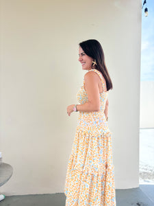 Margot Cream Midi Dress