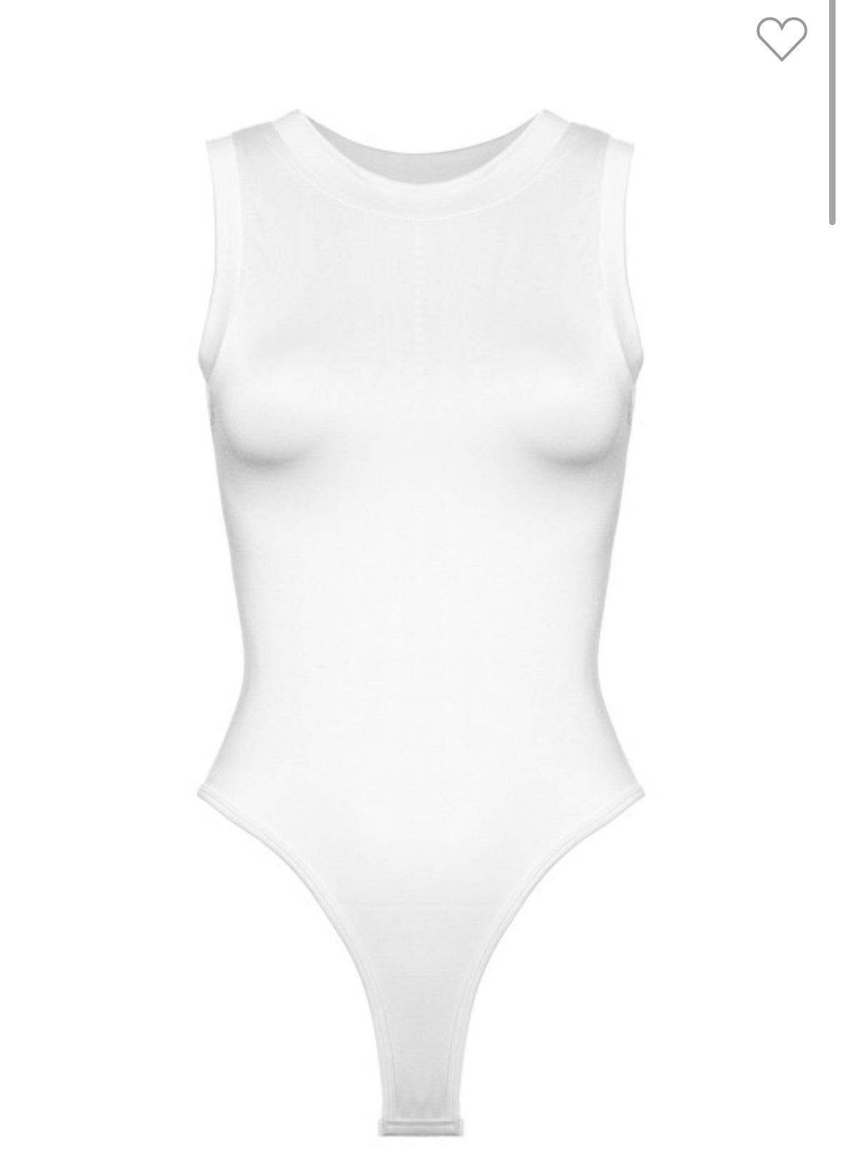 White Tank Bodysuit