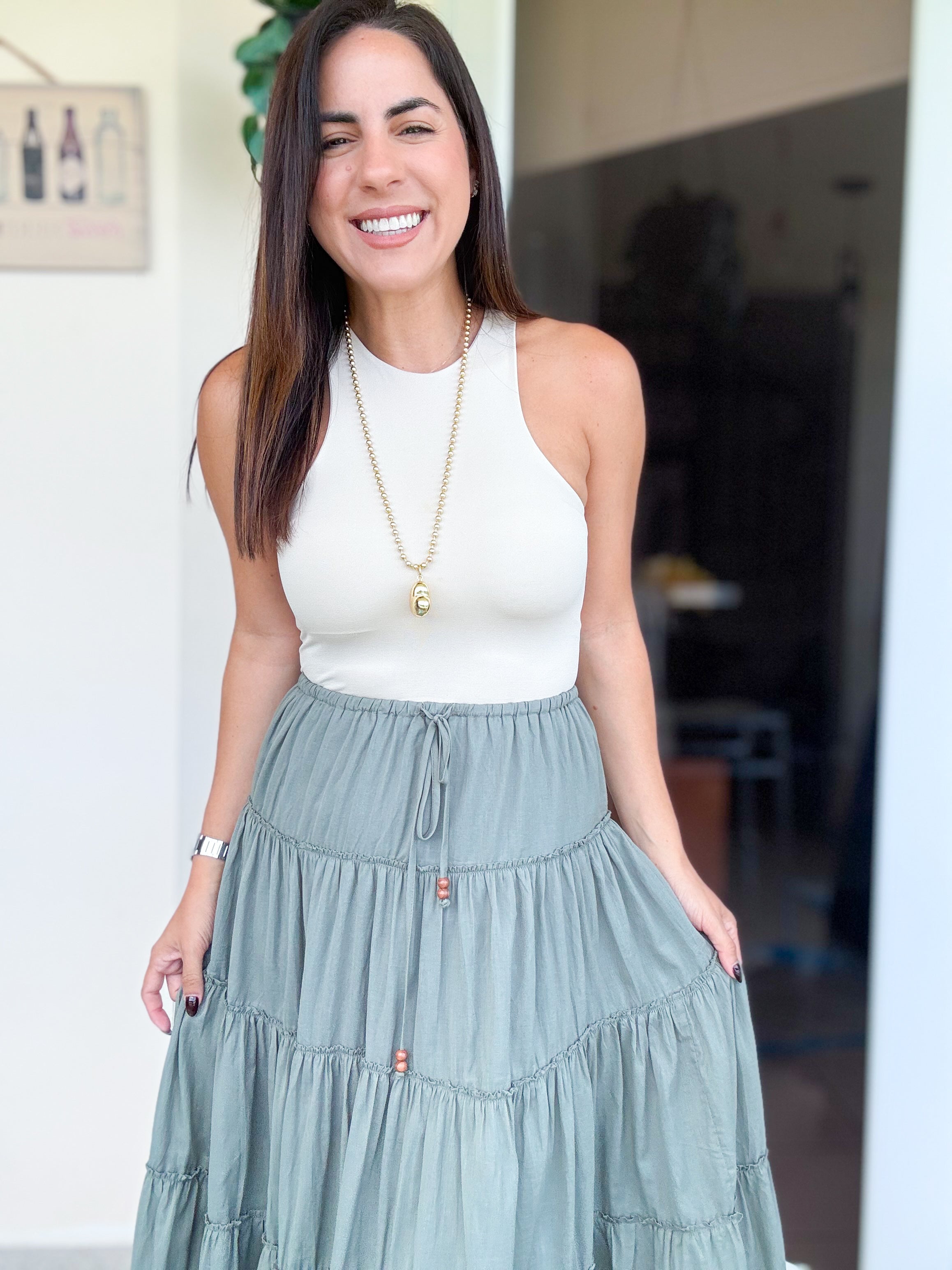 Dill Land Maxi Skirt