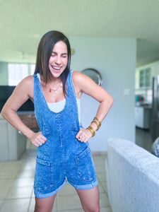 Sierra Denim Romper
