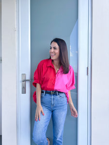 Helen Colorblock Shirt Top