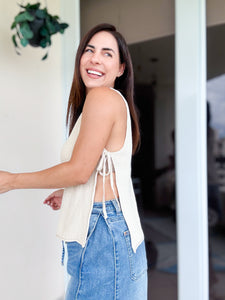 Hudson Natural Side-Tide Top