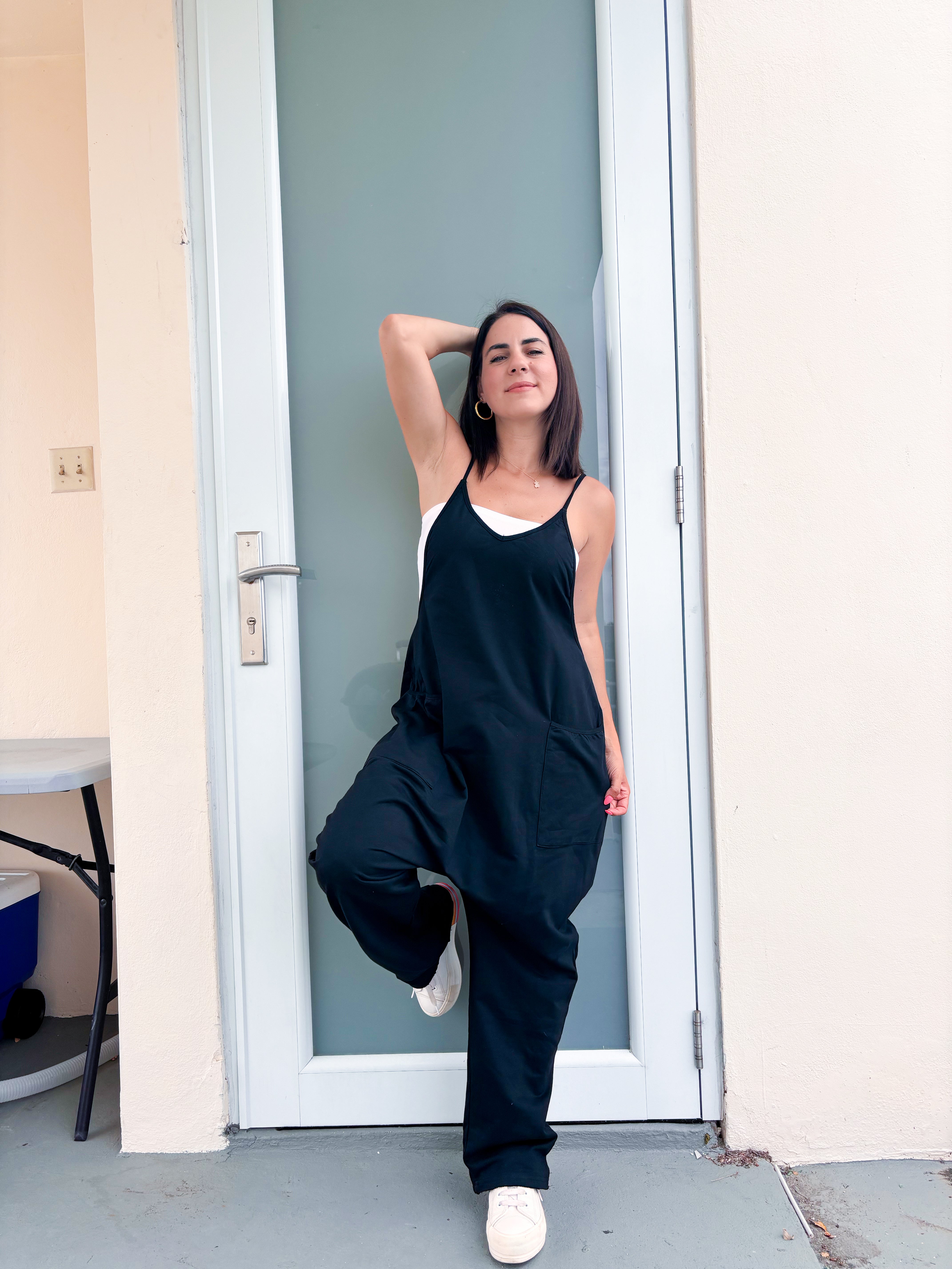 Baggy Black Jumpsuit