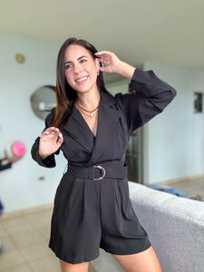 Sang Black Luxe Romper
