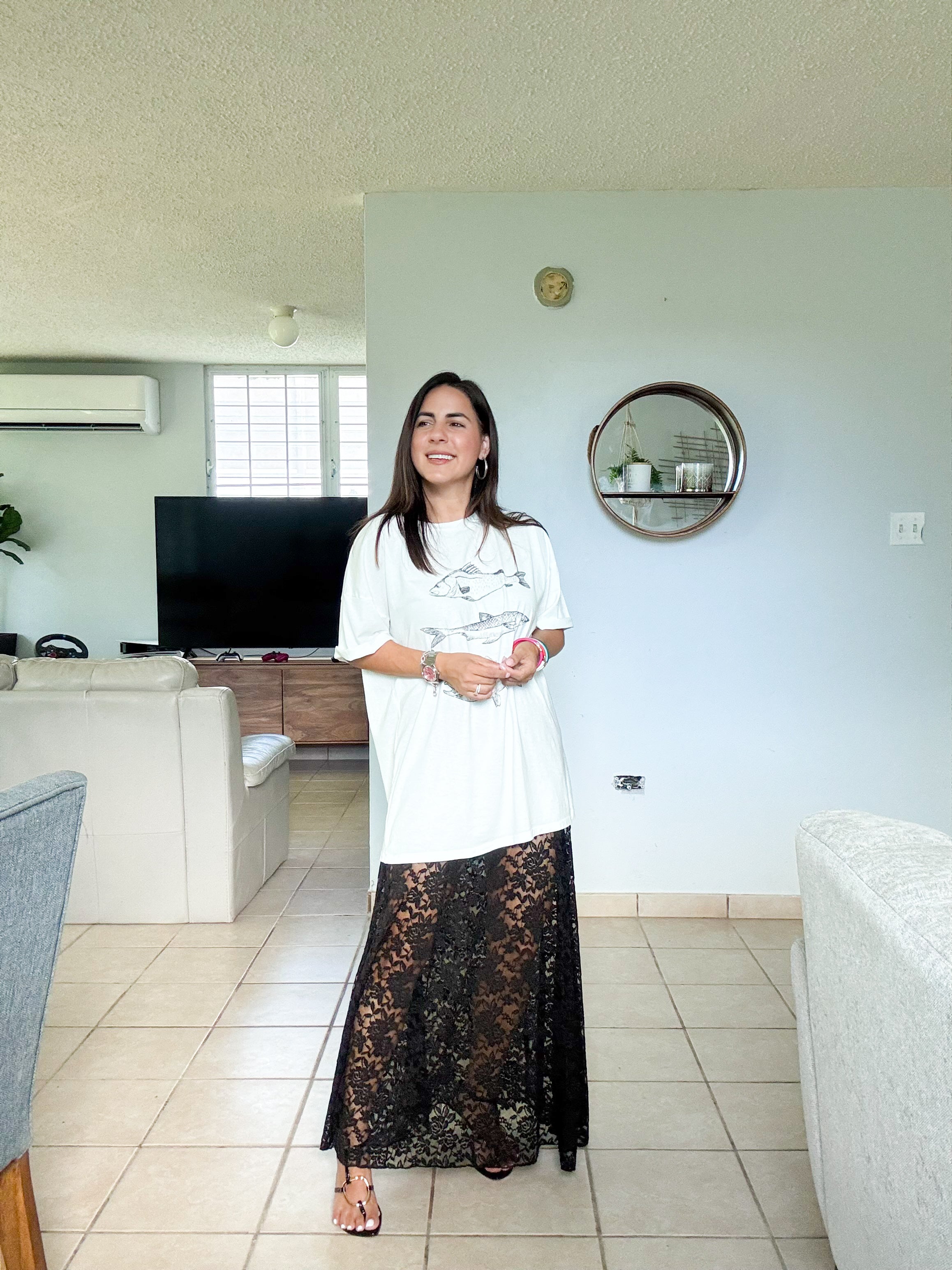Three Fishes Oversized Tshirt
