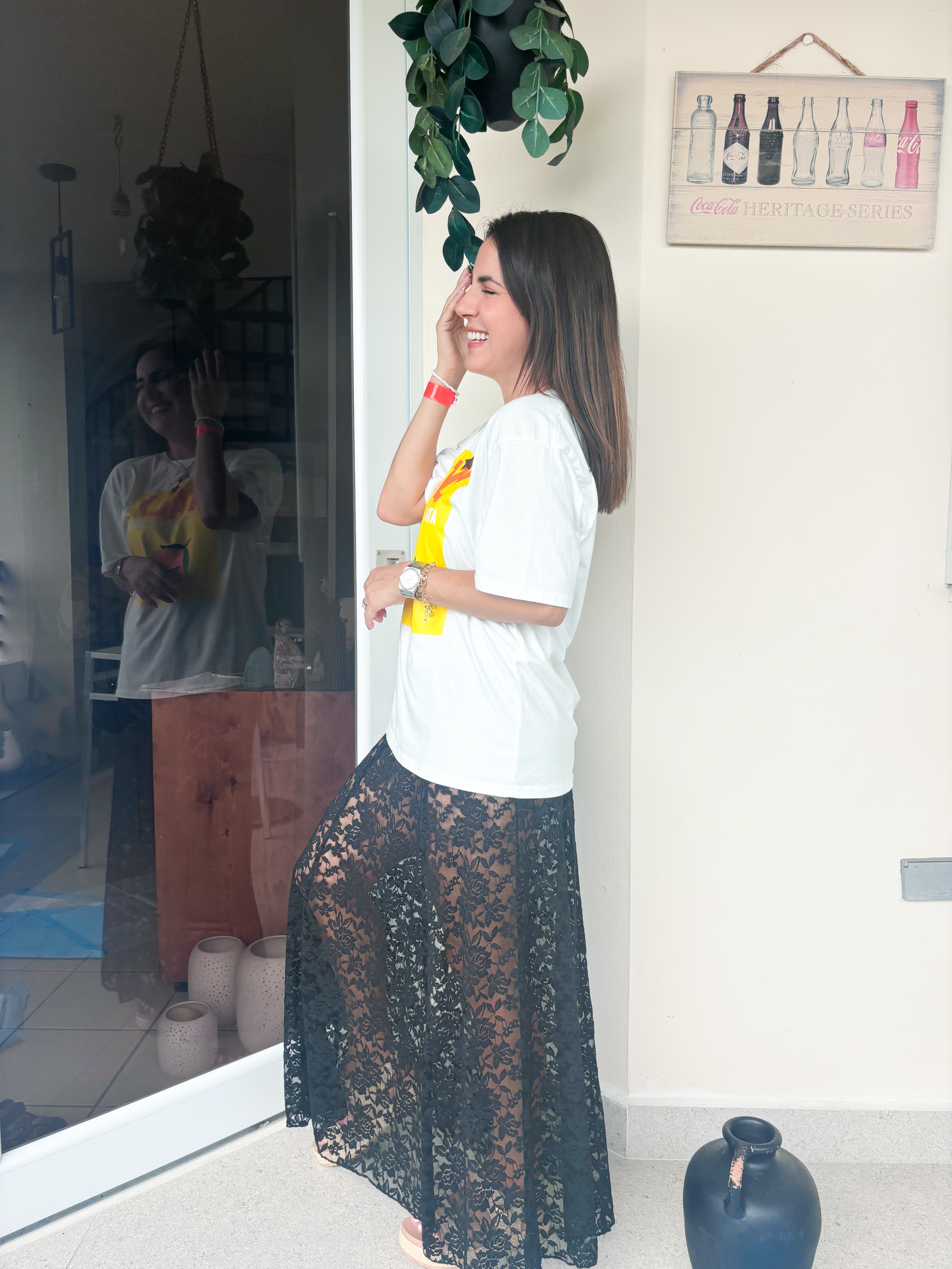 Romantic Lace Maxi Skirt