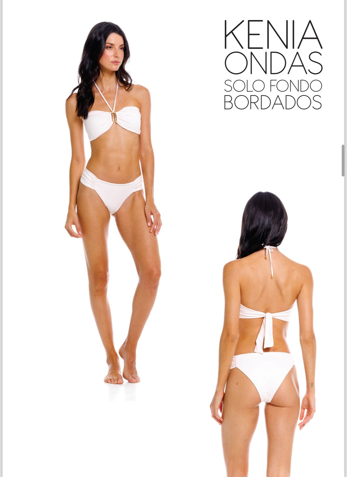 Argolla Marfil Two Piece Bathing Suit