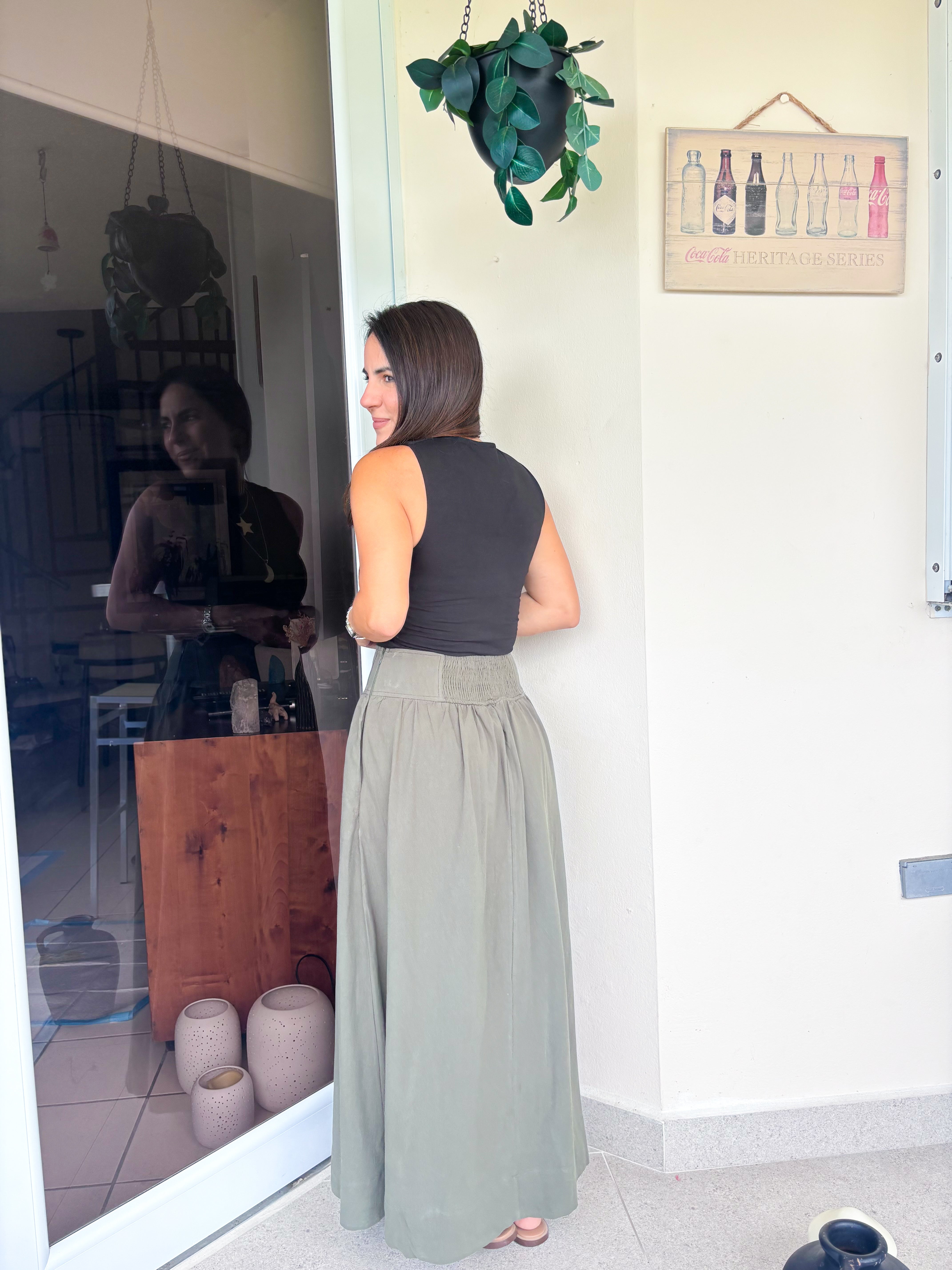 Beverly Stitched Maxi Skirt