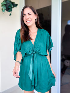 Everly Pine Romper