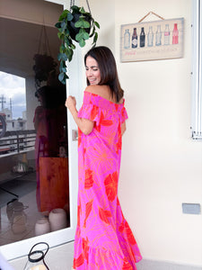 Jane Off the Shoulder Maxi Dress