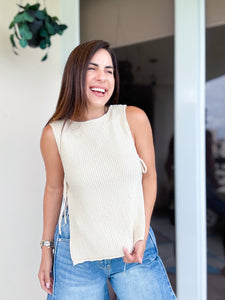 Hudson Natural Side-Tide Top