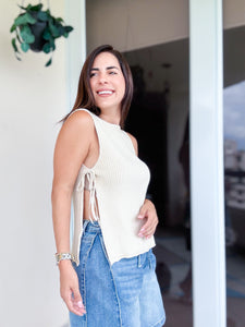 Hudson Natural Side-Tide Top