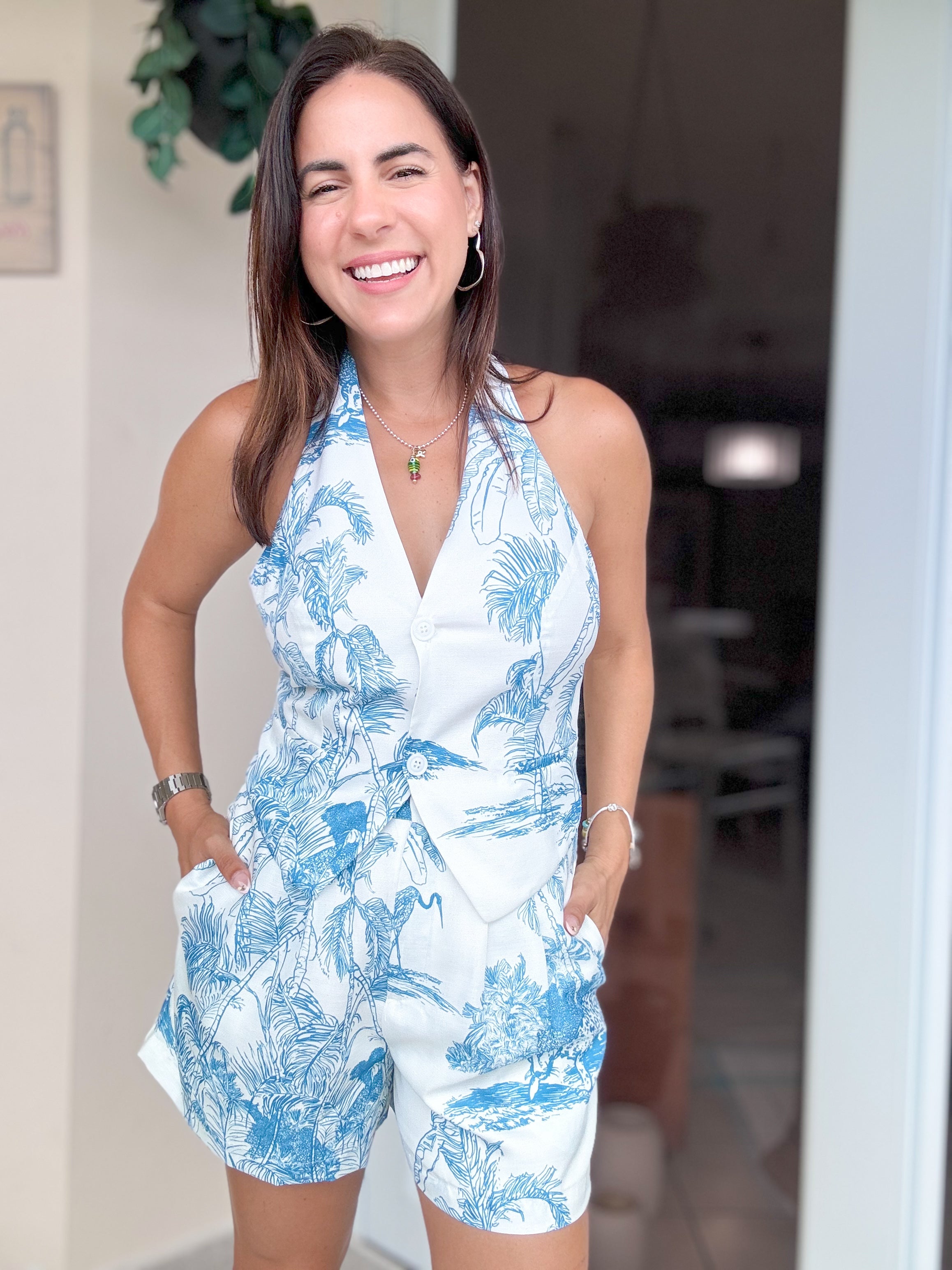 Santorini Vest Set
