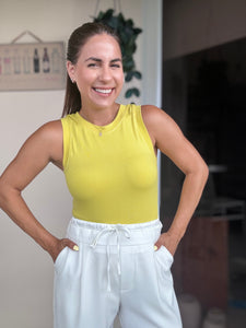 Yellow Tank Bodysuit