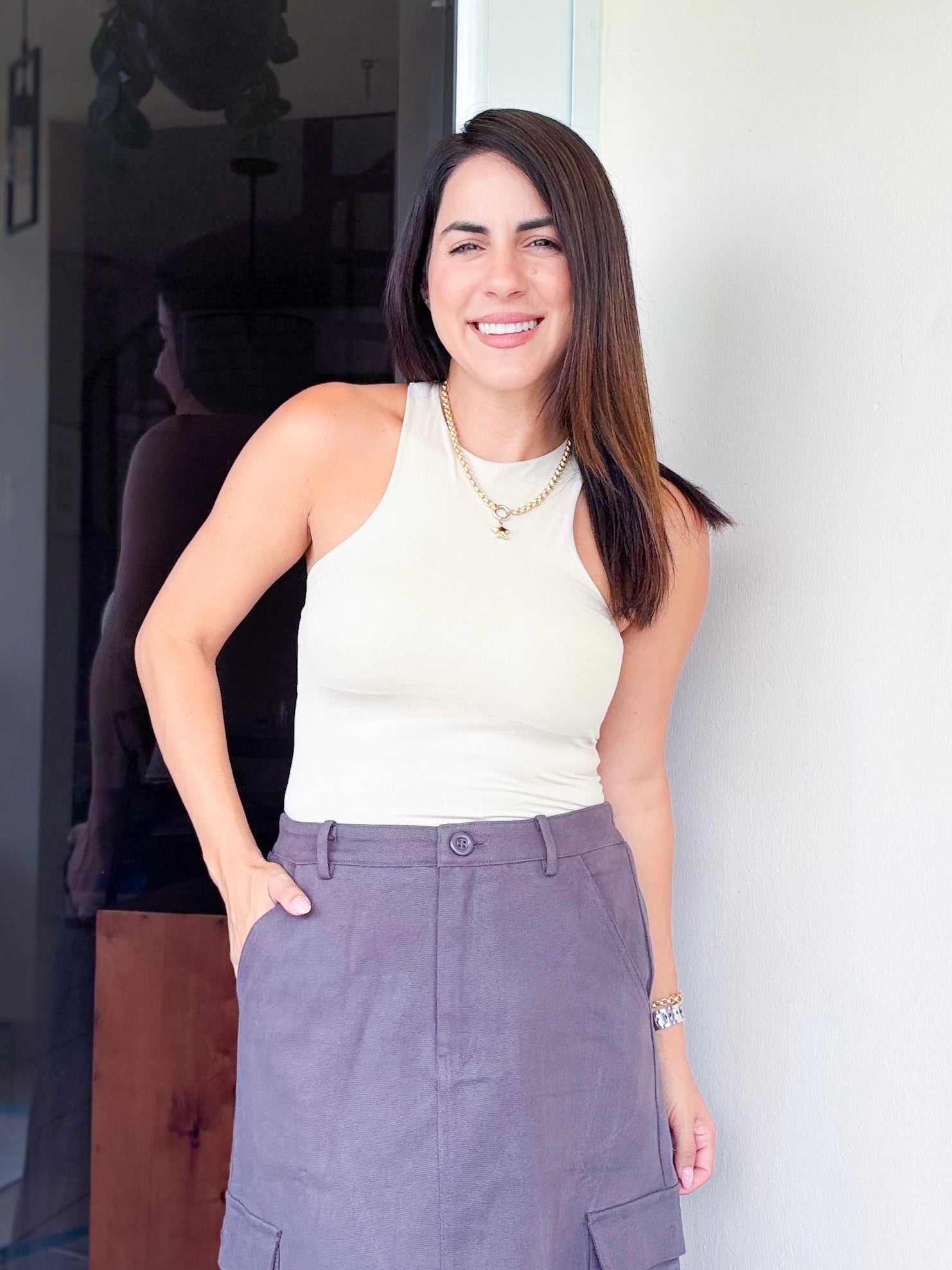 Nude Basic Tank