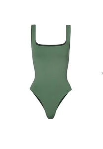 Olive Tank Bodysuit