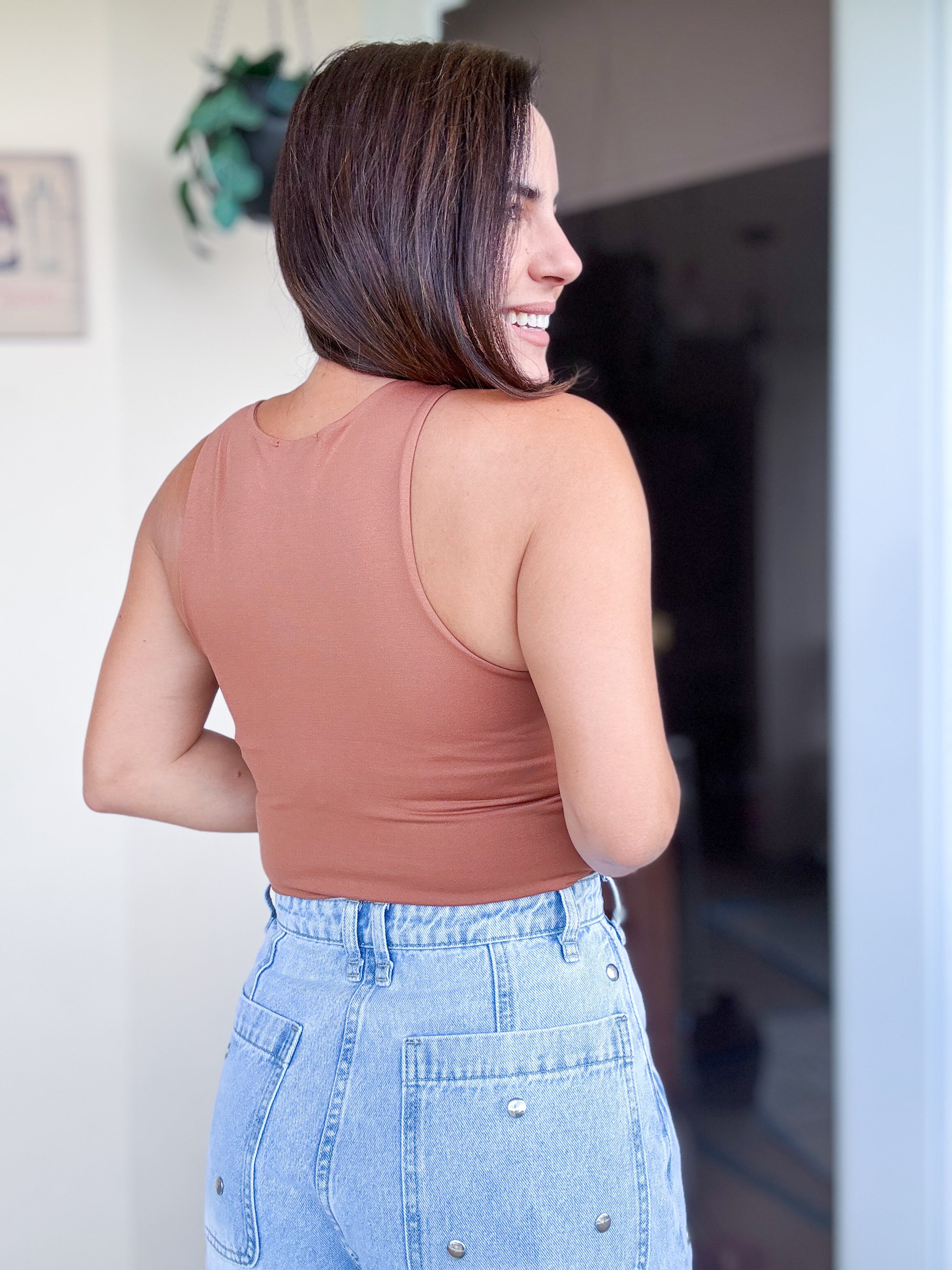 Gingerbread Bodysuit Top