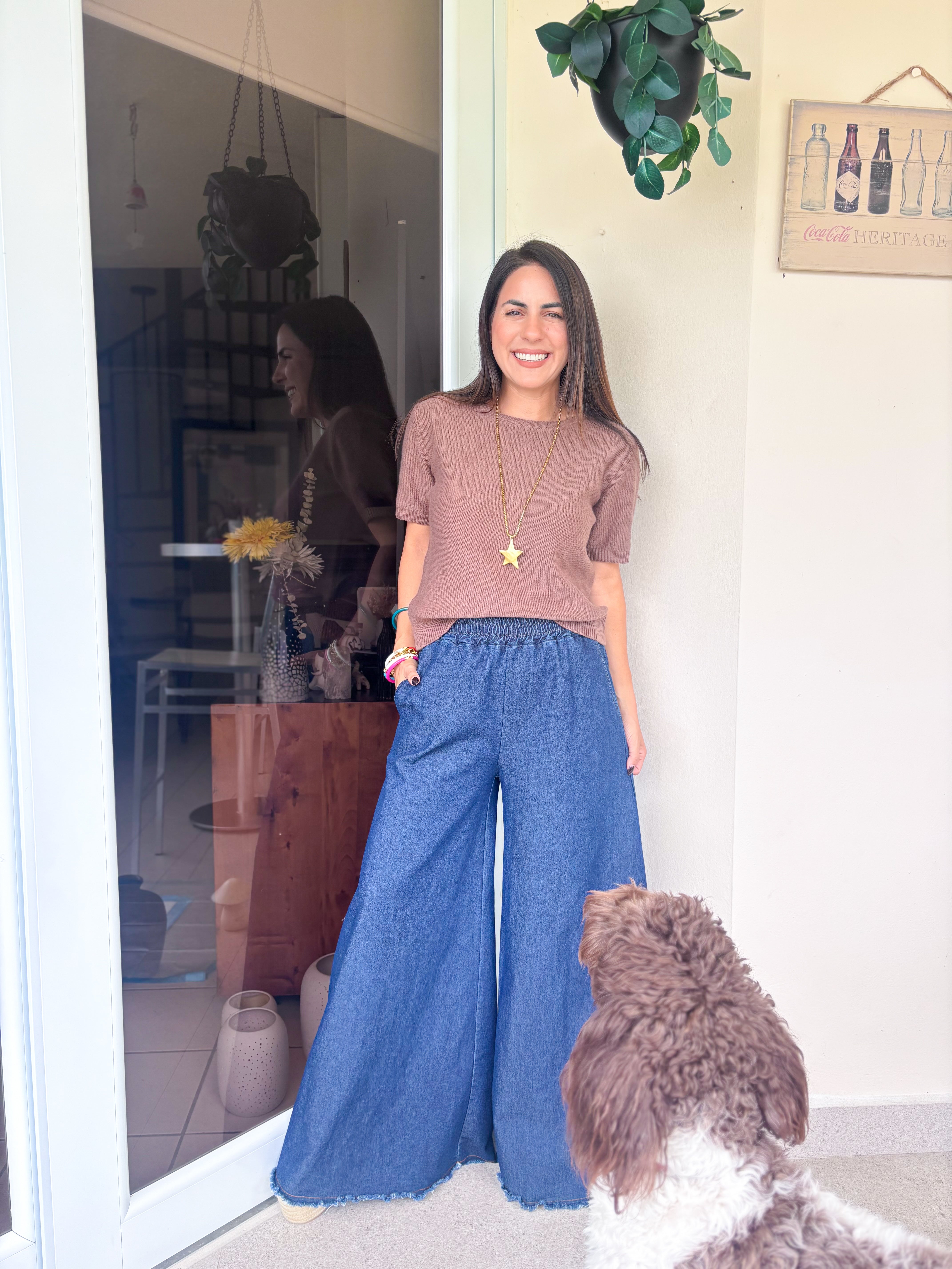 Viglio Wide Denim Pants