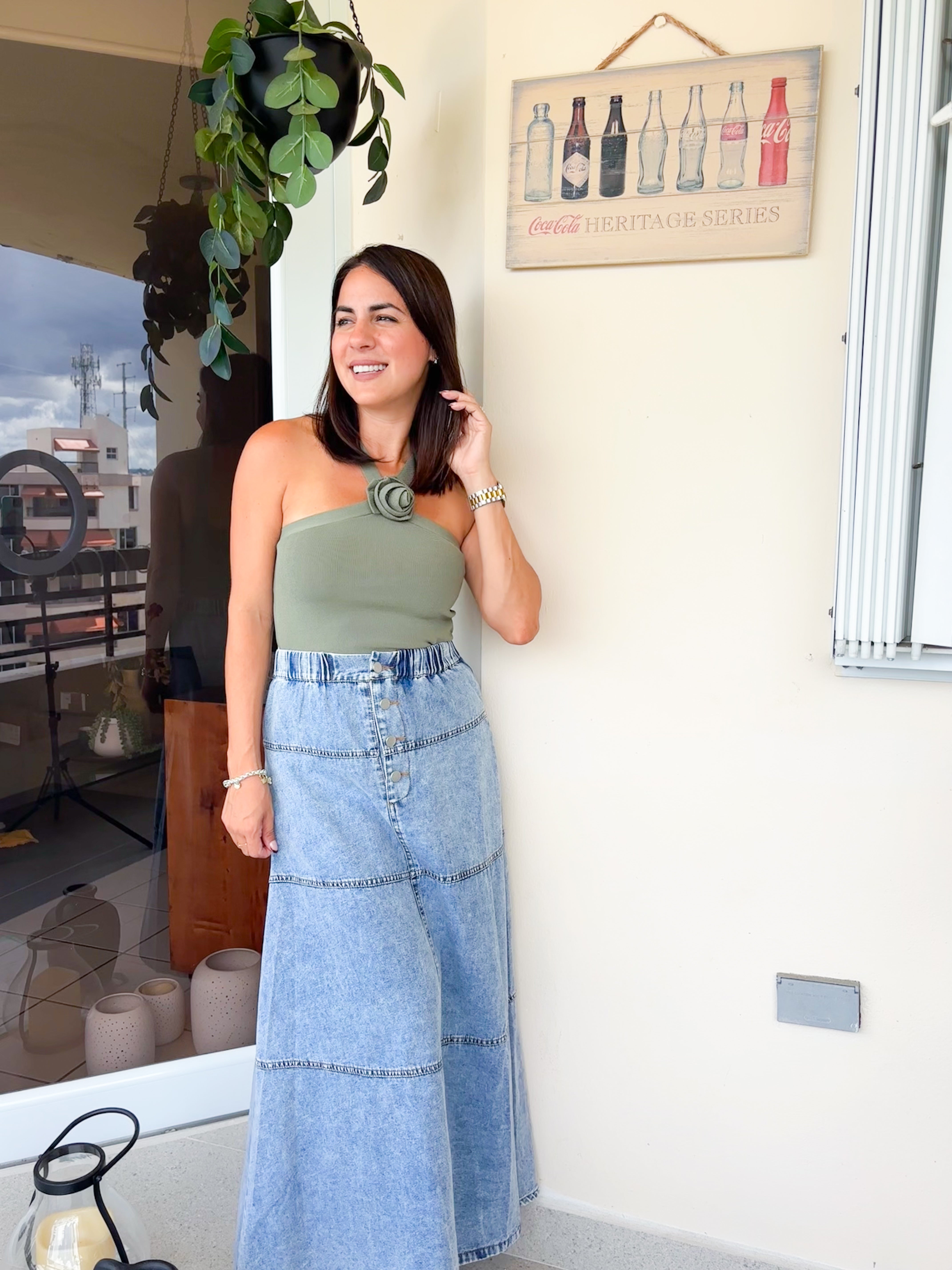 Belissa Denim Skirt