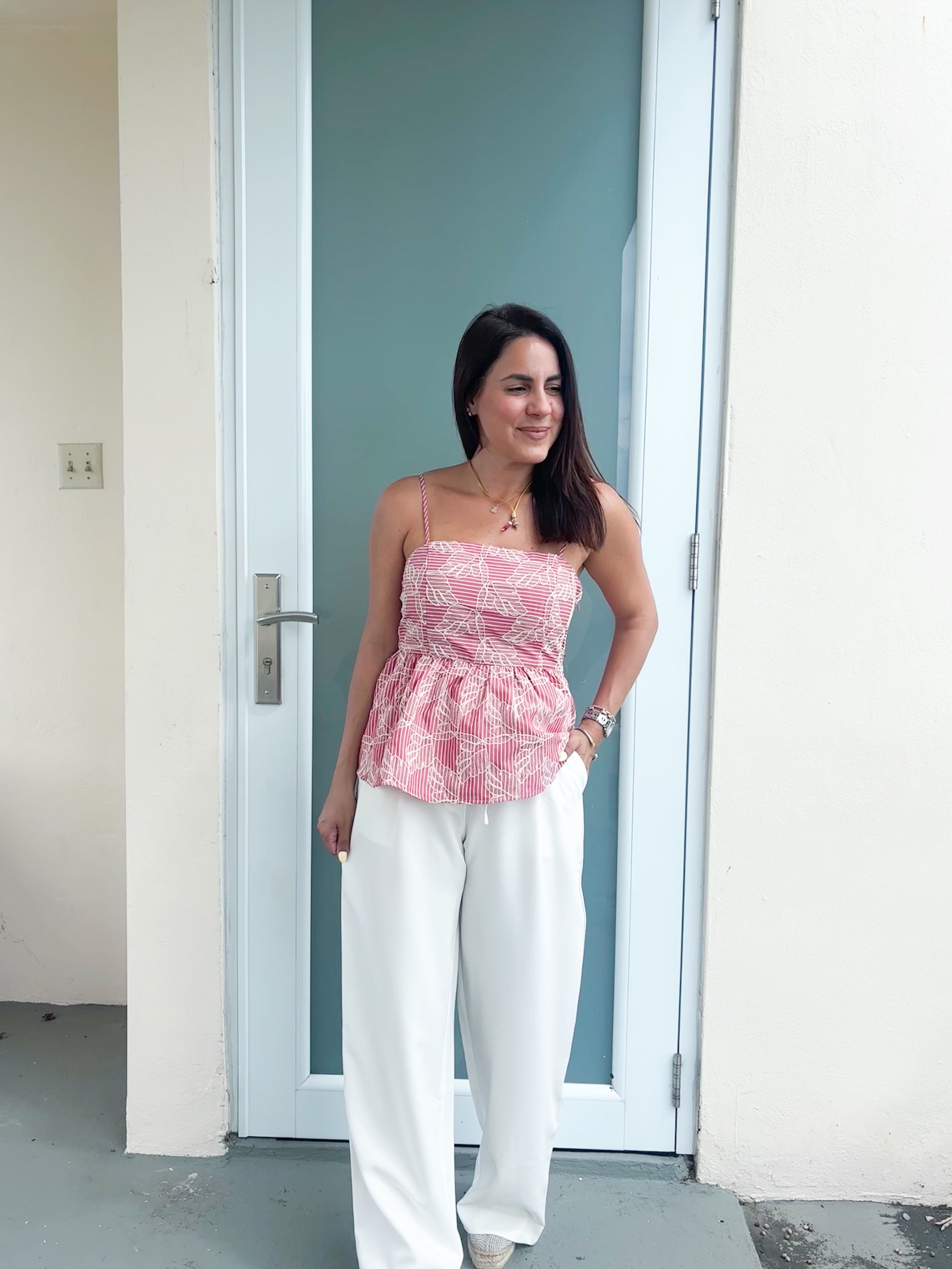 Gigi Embroidery Poplin Top