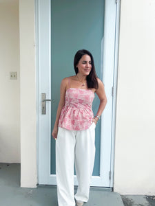 Gigi Embroidery Poplin Top