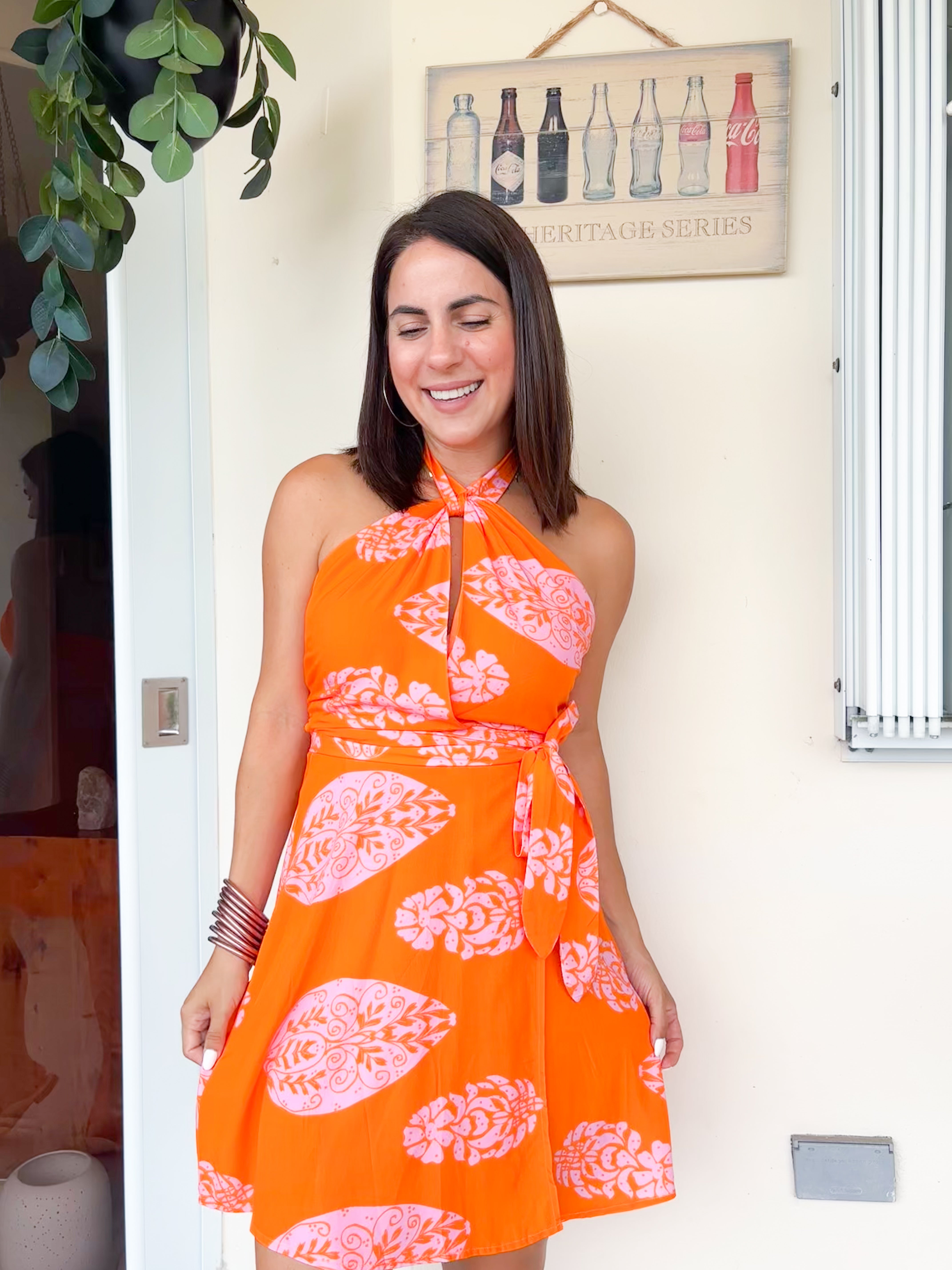 Mindy Citrus Dress