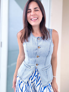 Willow Denim Vest
