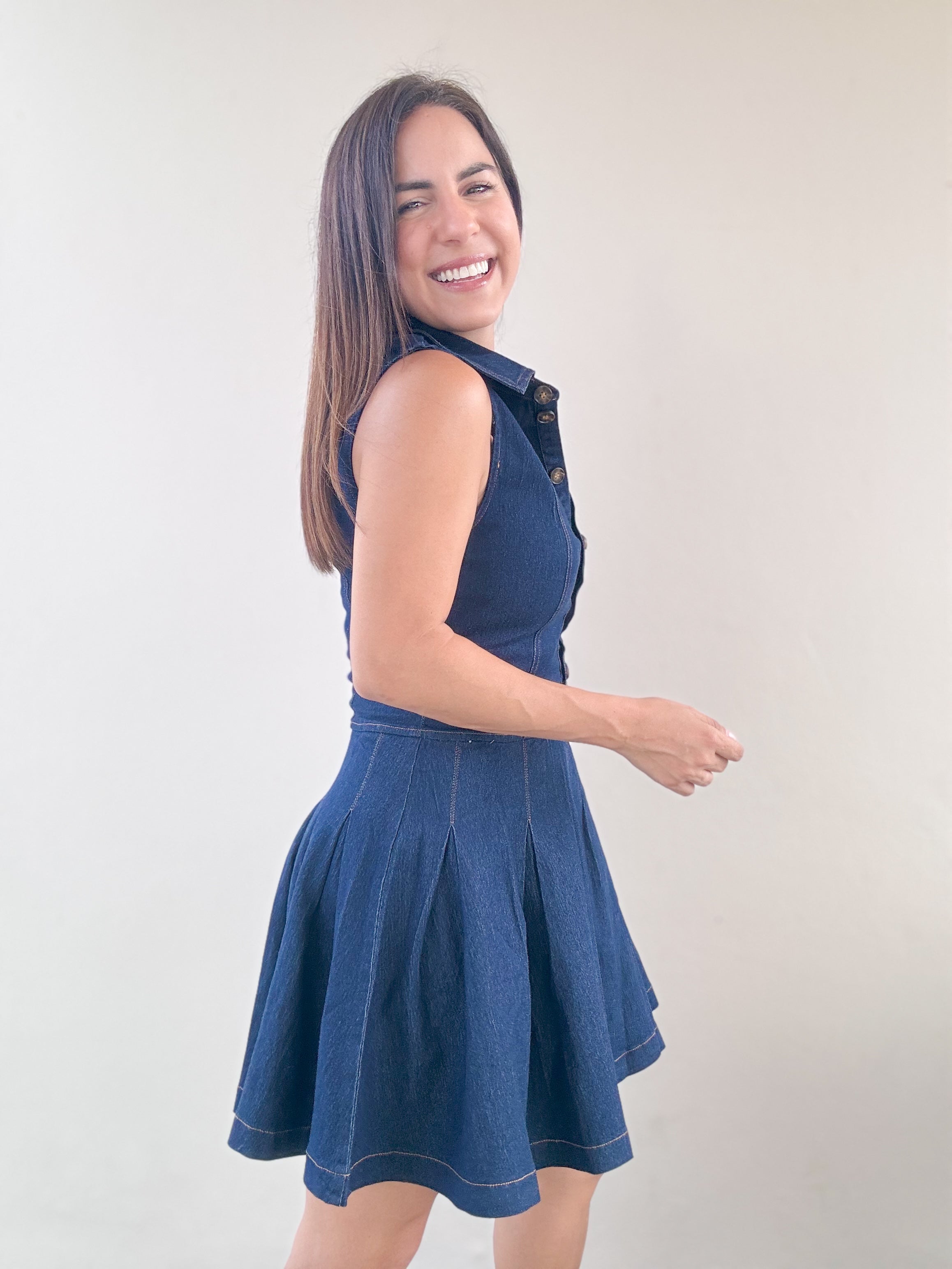 Gracie Denim Dress