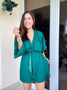 Everly Pine Romper