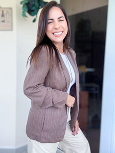 Roberta Walnut Blazer
