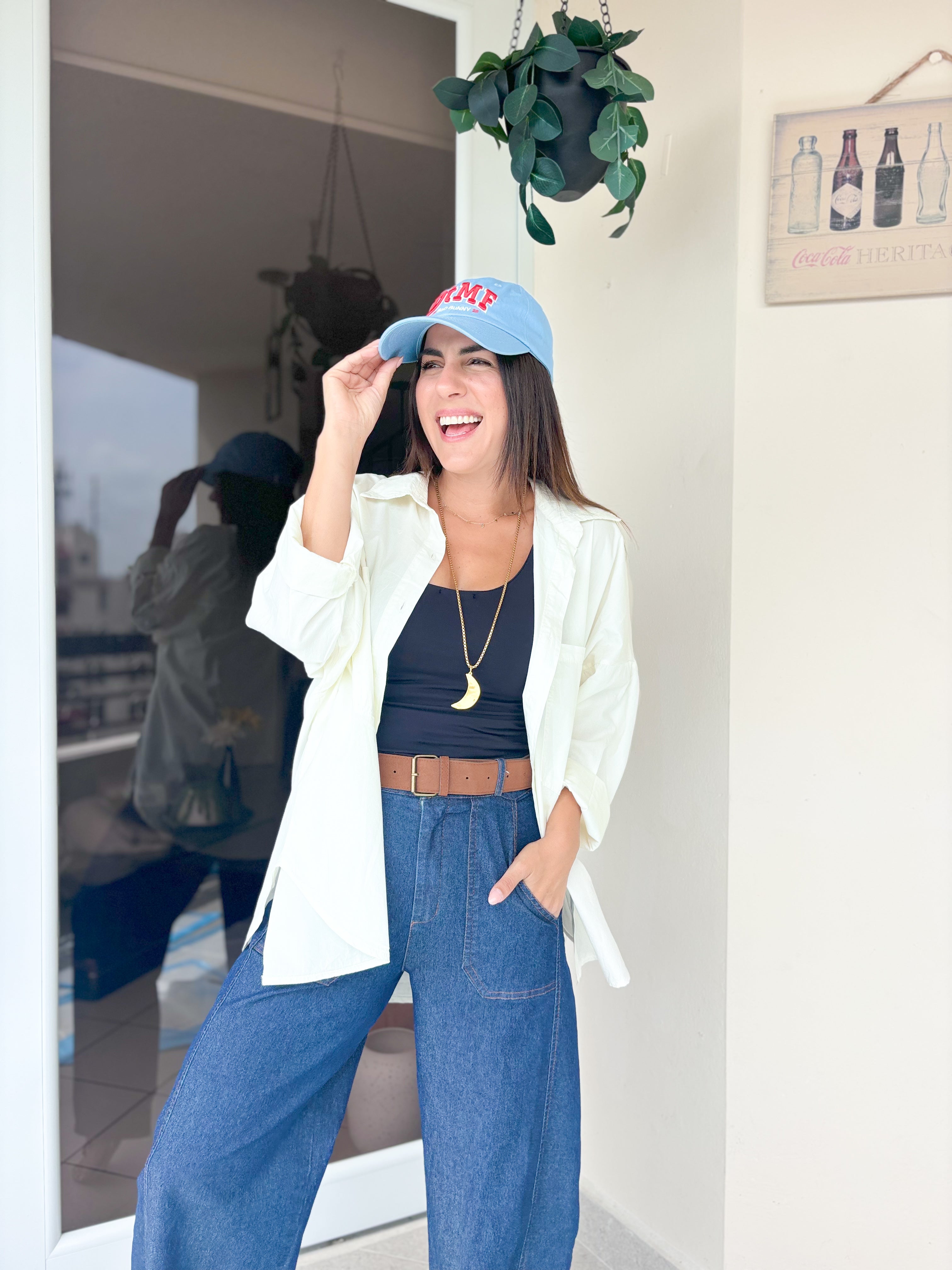 Tiffany White Shirt Top