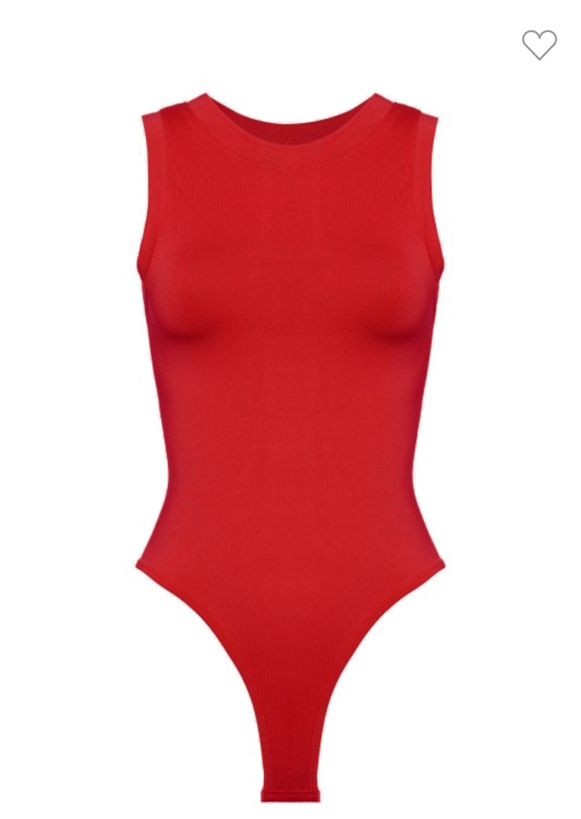 Red Tank Bodysuit
