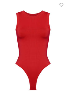 Red Tank Bodysuit