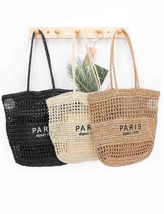 Black Paris Tote Bag